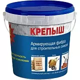 Добавка армирующая на основе стекловолокна  1,0кг Крепыш