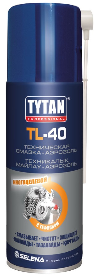 Смазка-аэрозоль техническая Титан/Tytan TL-40 150мл купить Коломна, цена, отзывы