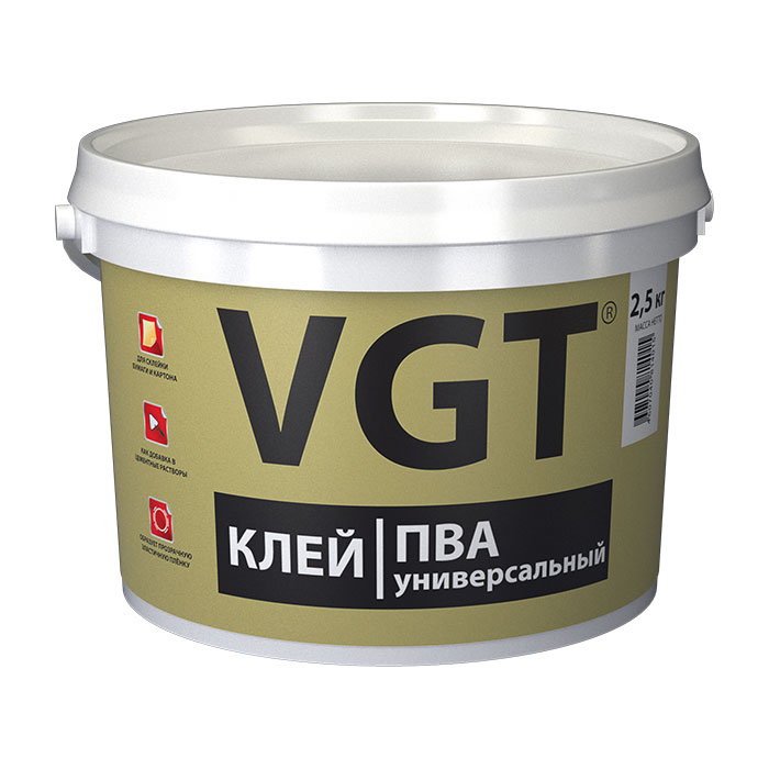 Клей ПВА универсальный ВГТ/VGT 2,5кг