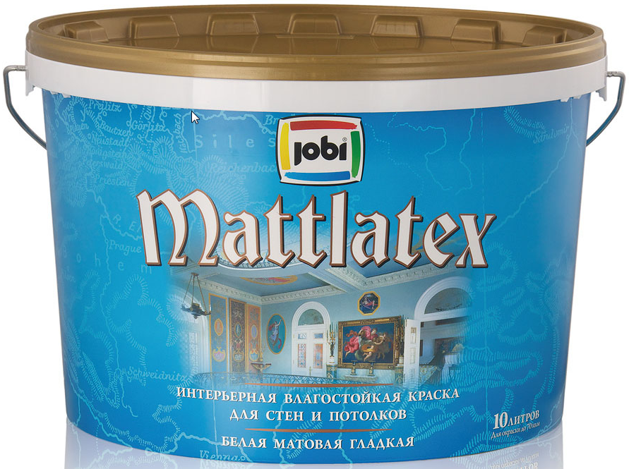Краска Джоби МаттЛатекс/Jobi MattLatex влагостойкая ( 2,5л)