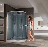 Душевая кабина асимметричная 120*85*215см F510L (низк. поддон)