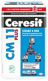 Клей плиточный  5кг Церезит/Ceresit СМ-11 для внутр и наружн работ