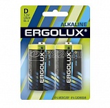 Батарейка D/LR20 Ergolux/Эрголюкс (1/2шт)